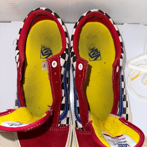 Vans Black and White Checkered Sneakers - Picture 8 of 8